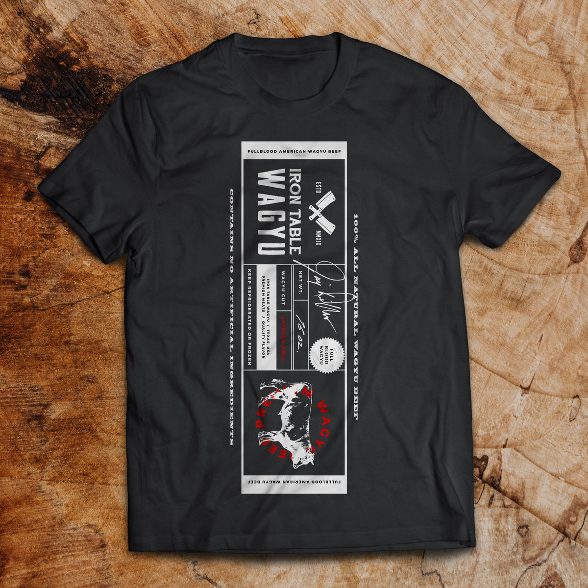 Iron Table Premium T: Black