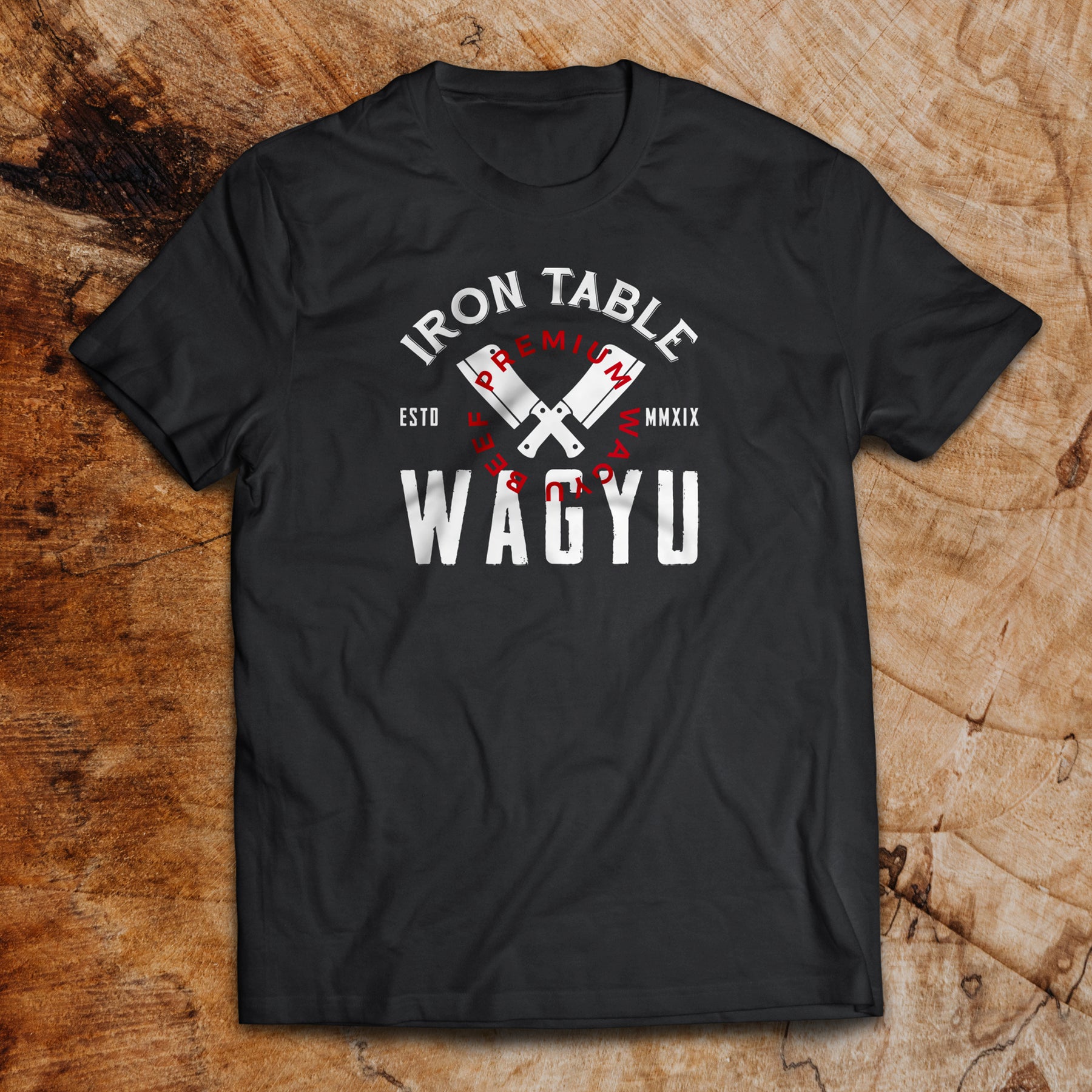 Official Iron Table T: Black