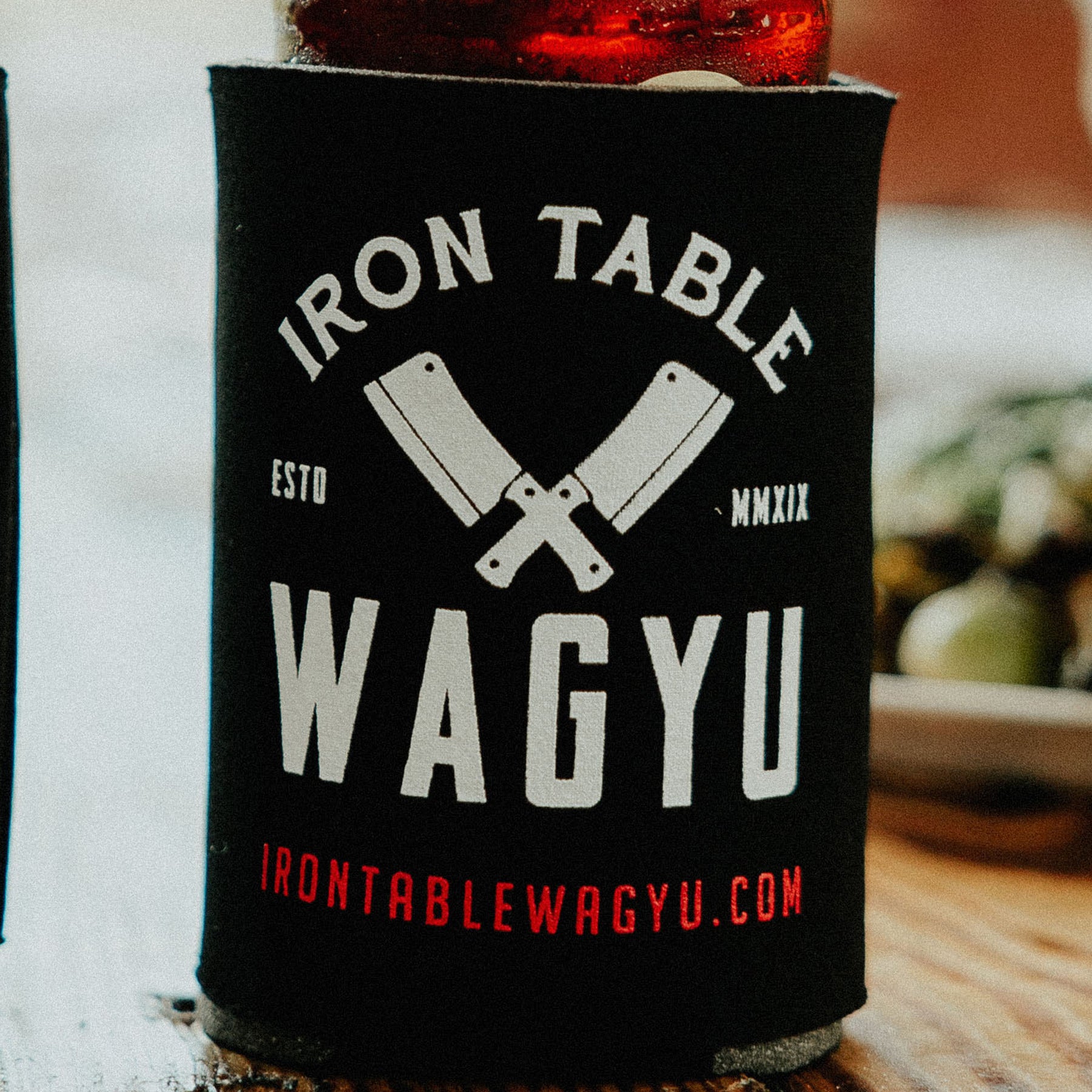 Iron Table Coozy (4 Pack)